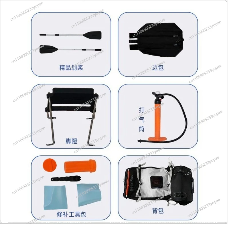 Angeln Paddle Board Aufblasbare Outdoor Tragbare Multifunktionale Verdickte Rafting Paddle Board