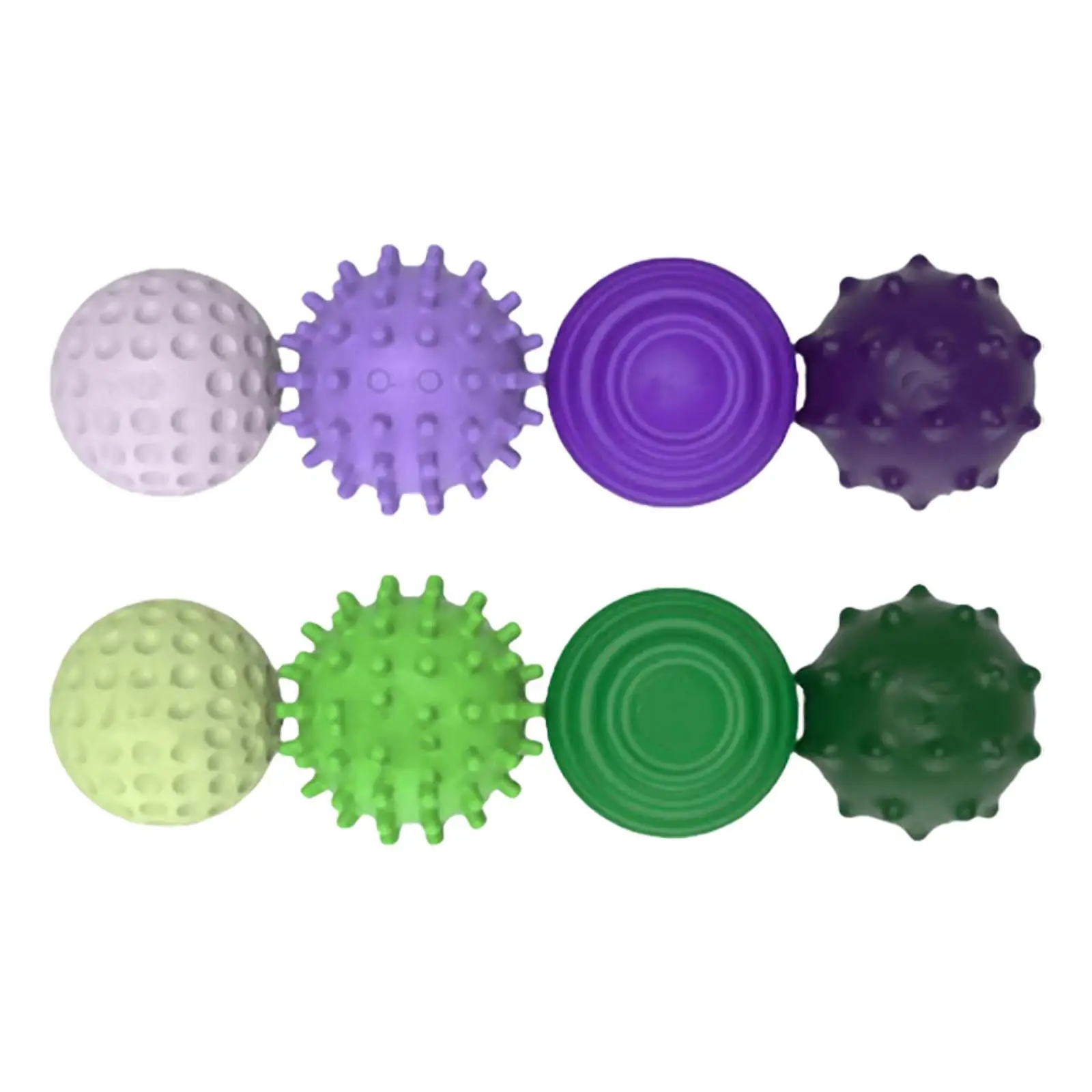 12x Sensory Toys Textured Multi Balls Set for Party Favors Children Birthday