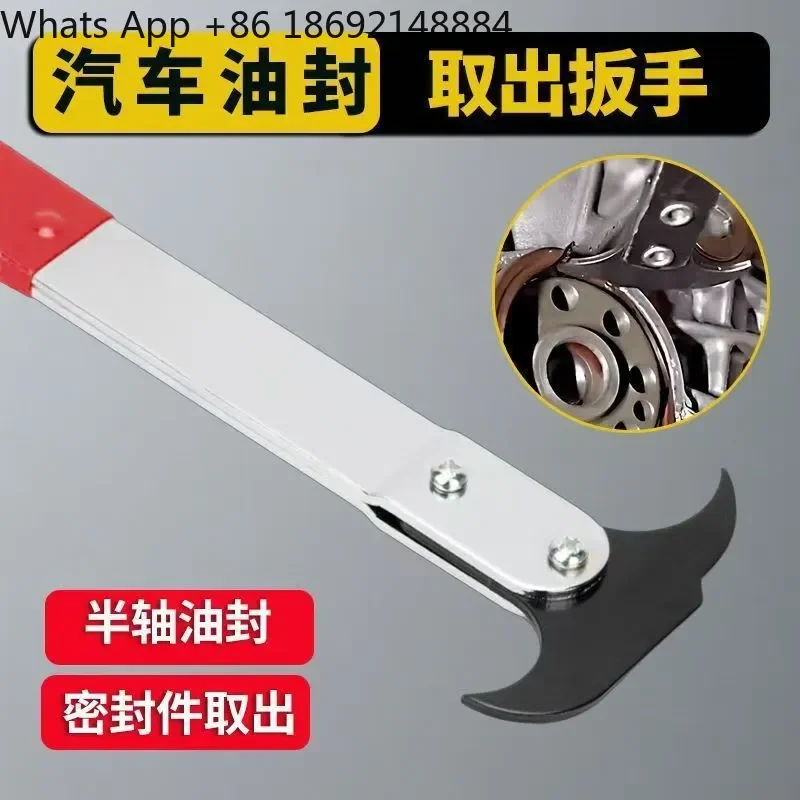 Oil Seal Wrench Puller for Automotive Repair Double Head Oil Seal Driver and Hook Tool for Oil Seal Disassembly and Assembly