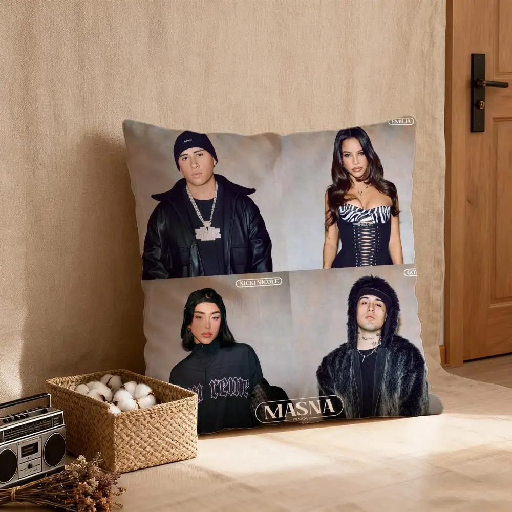 

Наволочка N-Nicki N-Nicole с защитой от пылесоса, чехол для подушки, подходит для дивана, спальни, автомобиля, наволочка