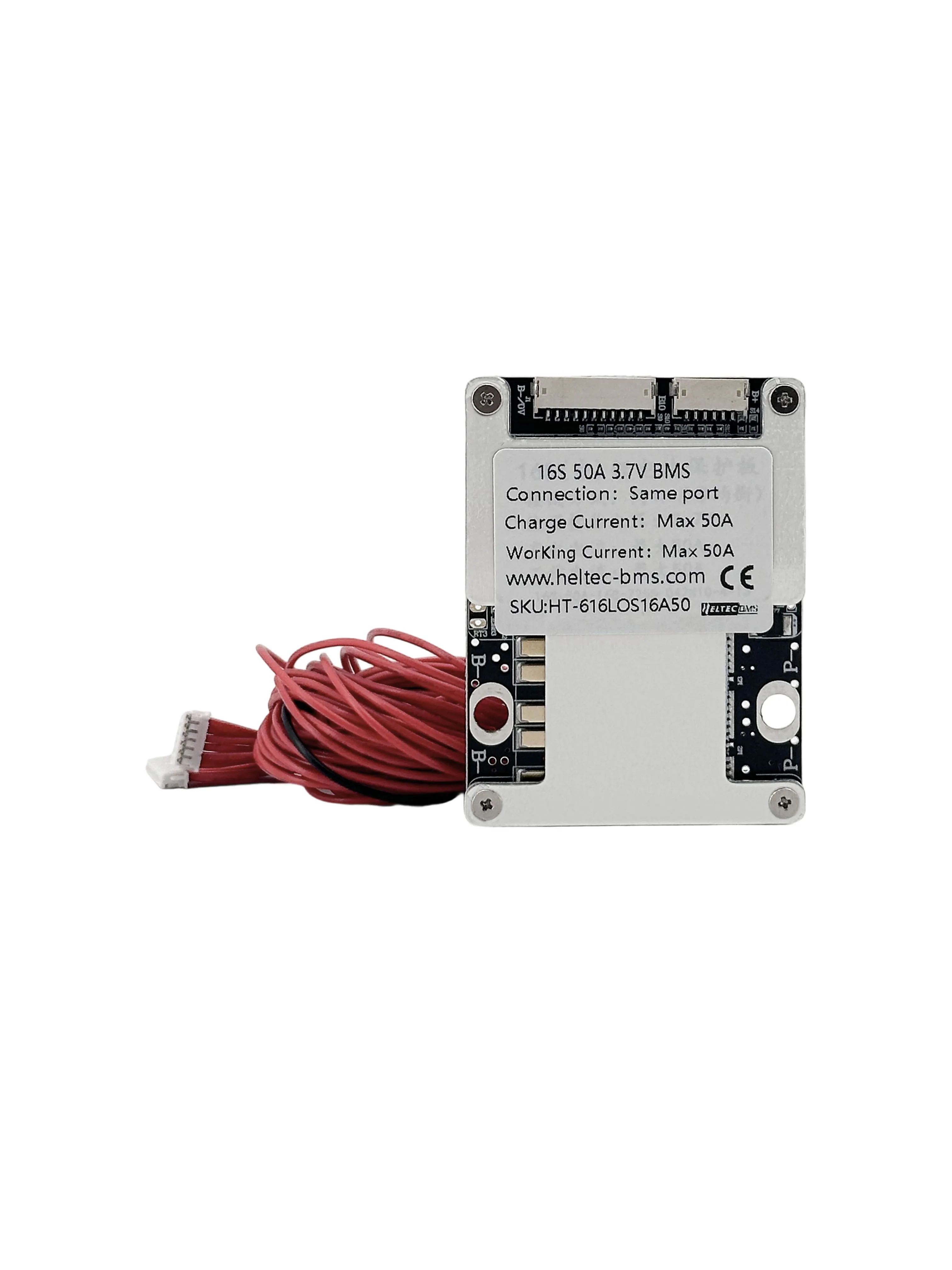HeltecBMS bms 16s 48v lifepo4 battery 30A 50A 80A Lipo lithium /Lifepo4  battery bms 48v 13S 60V battery management system