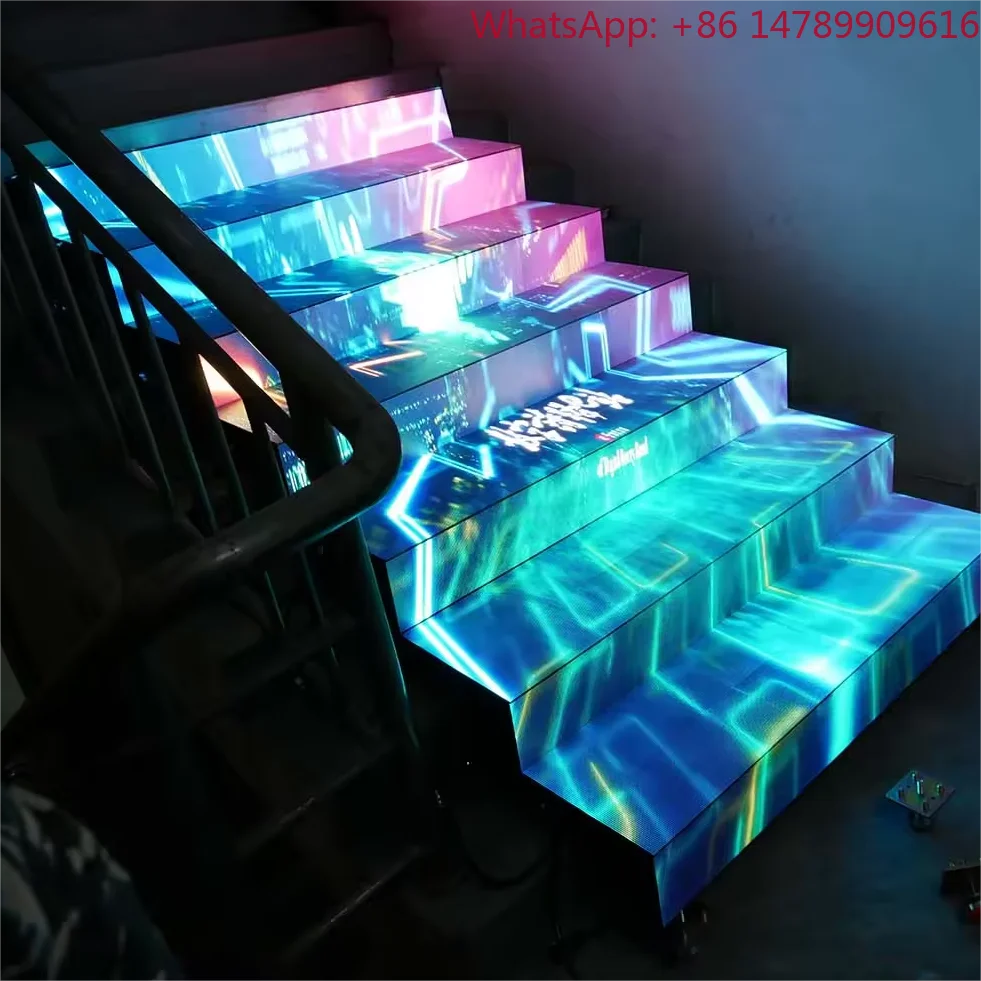 

Human-Screen InteractionFloor Standing Interactive Customizable Size 4K HDR10+ IP66/IP67 Waterproof Full Color LED Display Scree