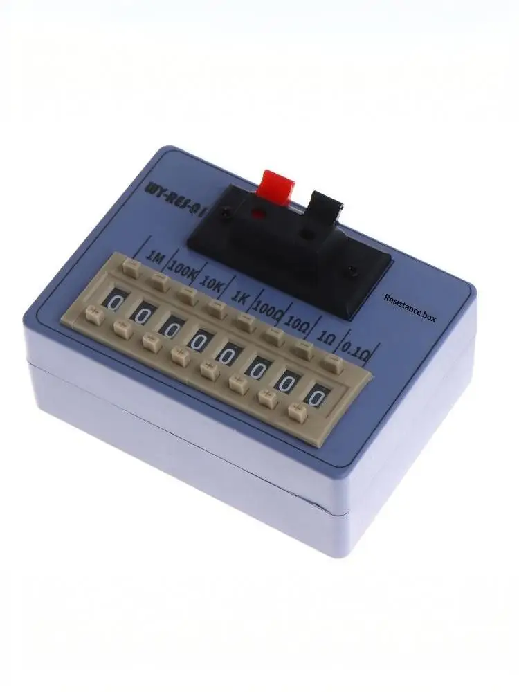 WY-RES-01 Resistance Box Pocket Resistance Box, Dial Programming Resistance Box For Electrical Equipment Tool Accessory▪