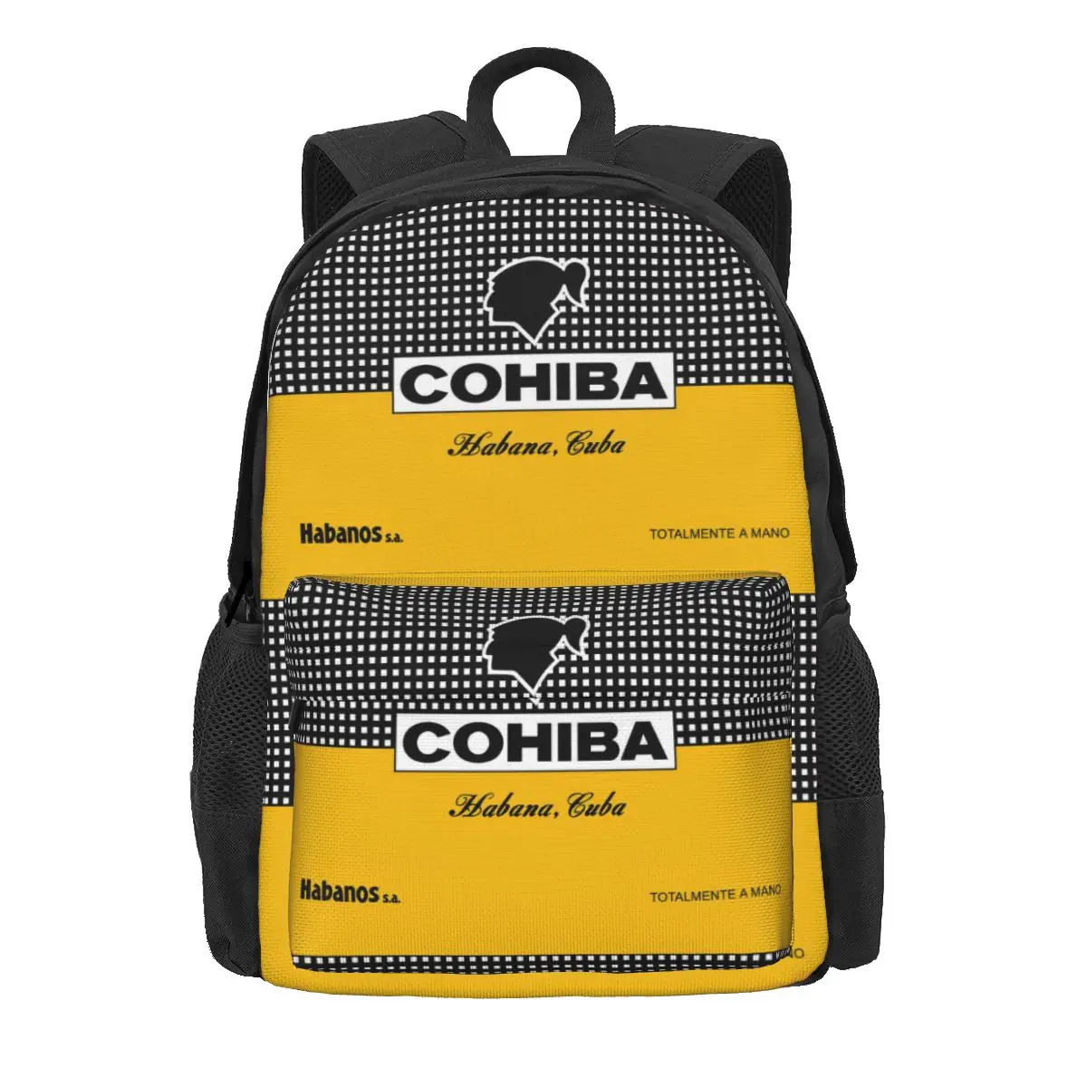 Mochilas Cubanas Cohiba Charutos, Meninos e Meninas Bookbag, Mochilas Escolares dos Estudantes, Mochila Kids Cartoon, Bolsa de Ombro, Grande Capacidade