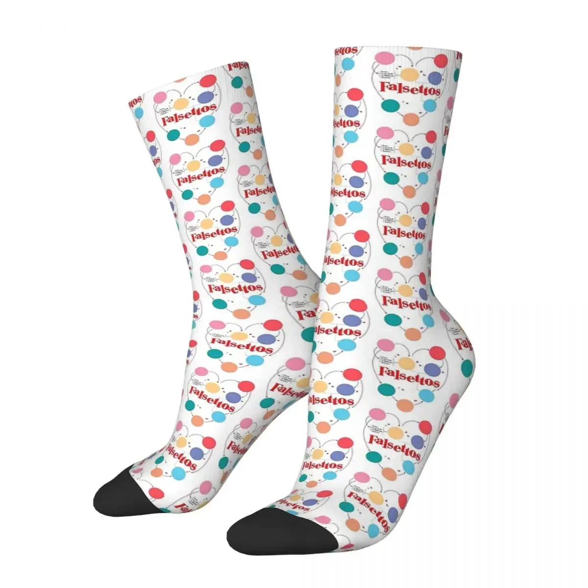 Falsettos Socks Harajuku High Quality Stockings All Season Long Socks Accessories for Unisex Gifts