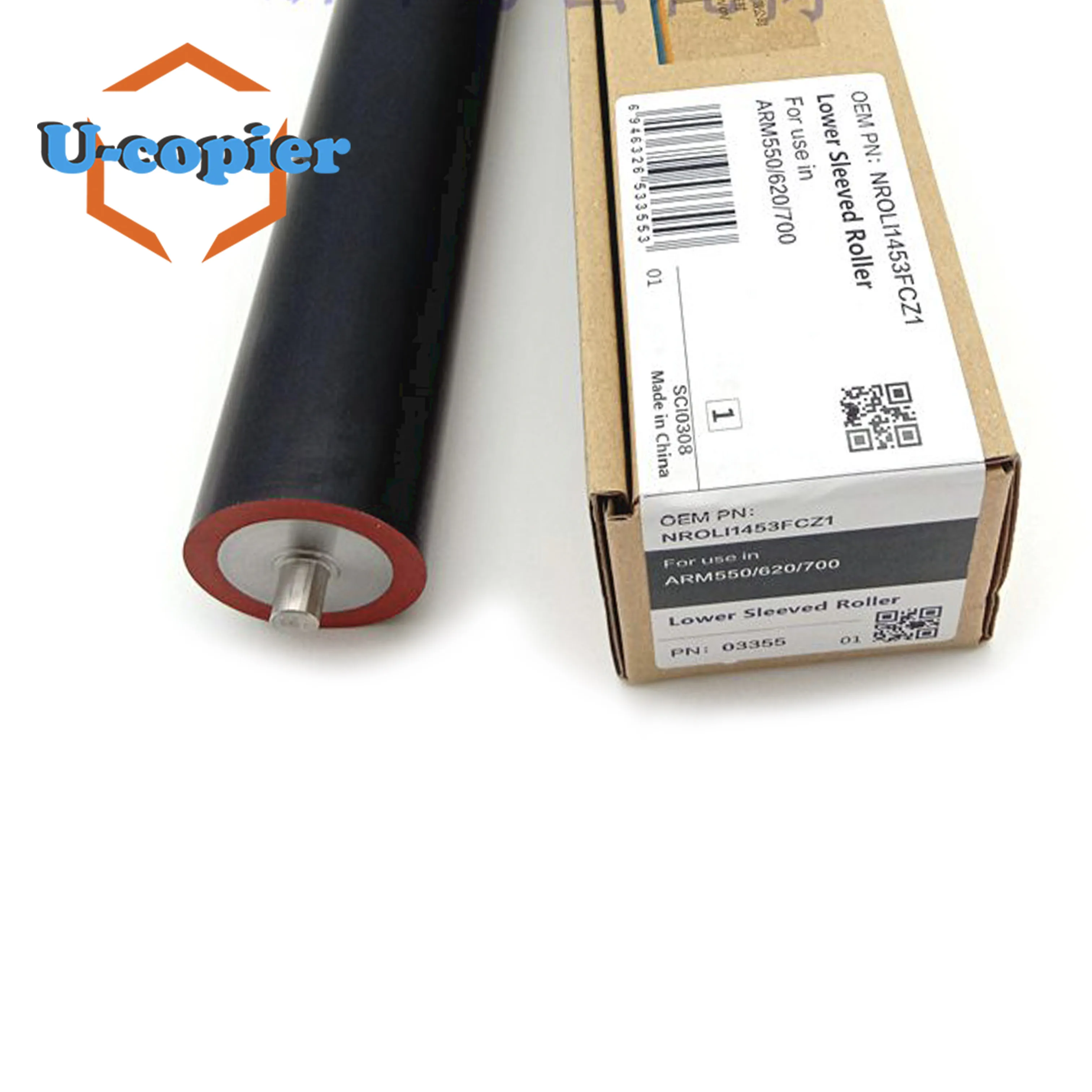 

CET Lower Roller NROLI1840FCZZ For Sharp MX-M623N MX-M623U MX-M753N MX-M753U MX M623 M753 623 753 Lower Fuser Pressure Roller