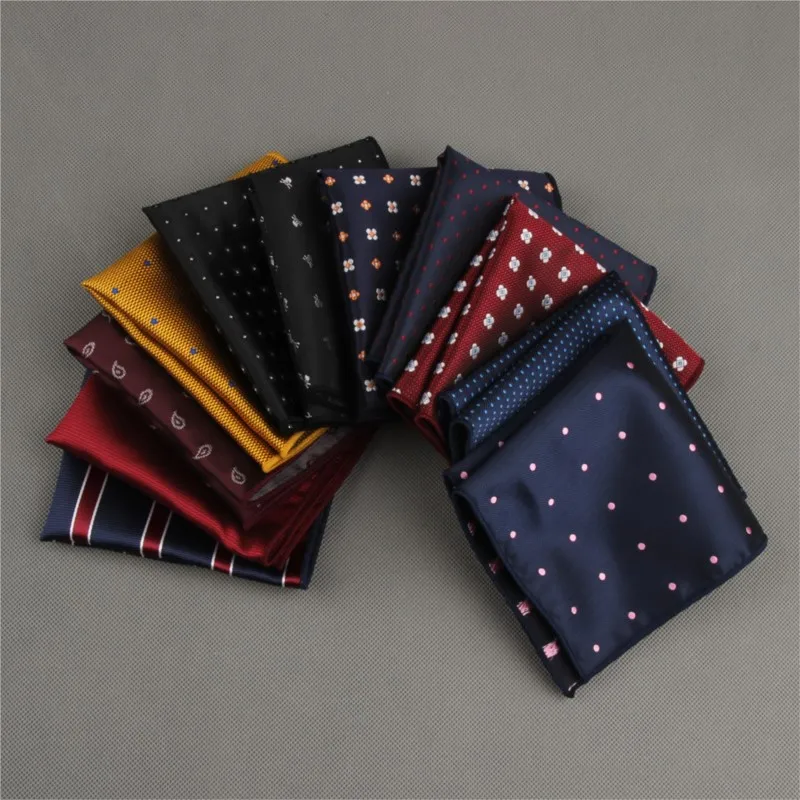 Men Suit Square Towel Suit Pocket Hanky Men Pocket Squares Wedding Handkerchiefs Set Formal Bundle Handkerchiefs 1Pcs ZB604