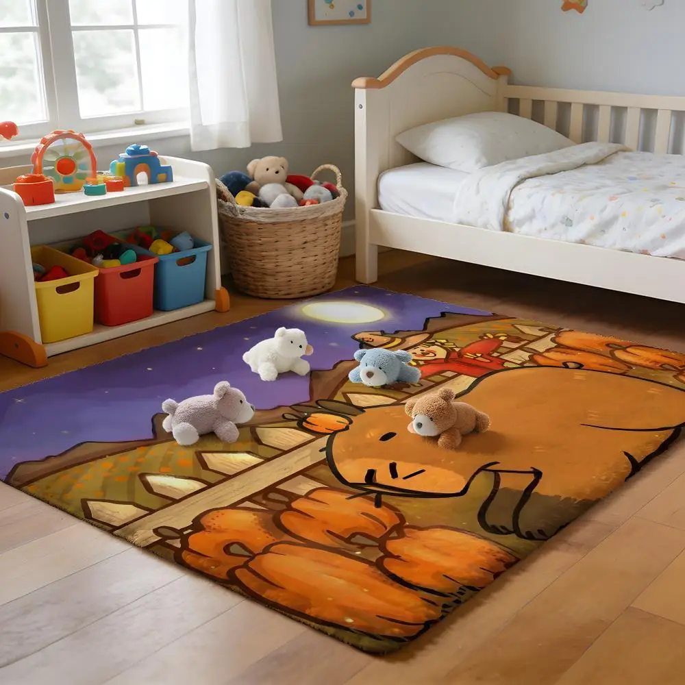 

Floor Mat Soft Flannel Rug Non-Slip Absorbent Mat for Bathroom Bedroom Home Decor Anime S-Shugo Chara Hinamori