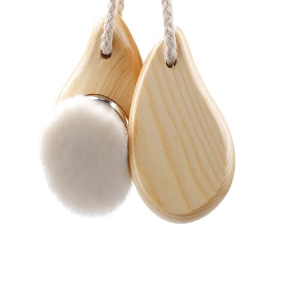 

4Pcs Body Brush Set Natural Bristle Long Handle Shower Back Spa Scrubber Exfoliating Face Bath Brush Back Spa Scrubber