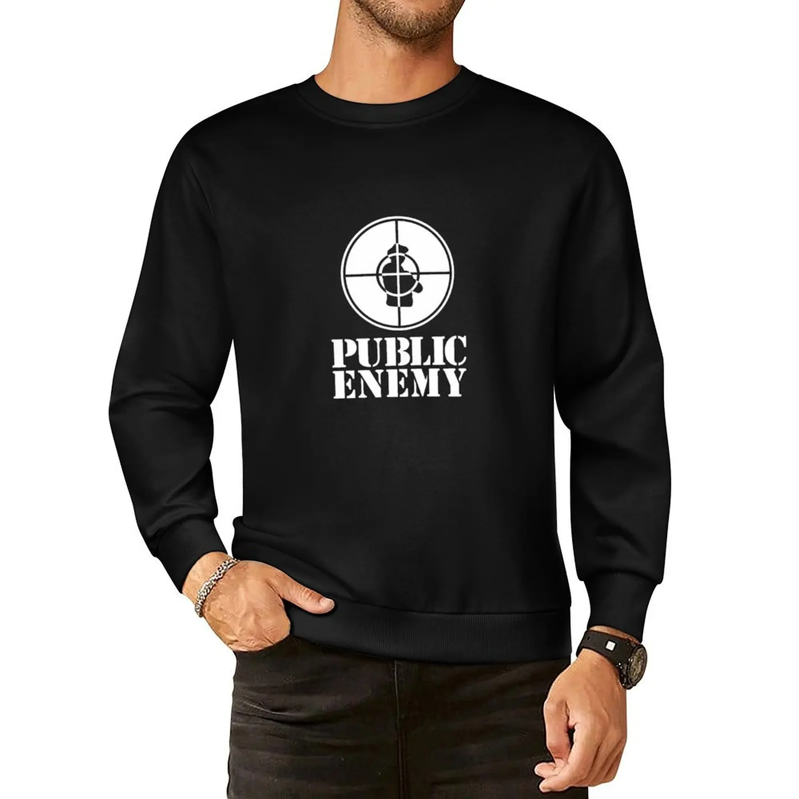 

Public Enemy Pullover Hoodie aesthetic clothing anime clothing autumn new products mens clothes sweatshirt male