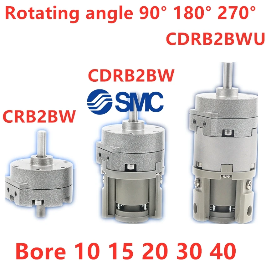 CRB2BW CDRB2BW Bore 10 15 20 30 40 CDRB2BWU CRB2BWU Rotating Angle 90 180 270 Single Vane CRB2BW10-90SZ CRB2BW15-180SZ