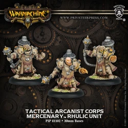 Modell kit harz kit Avatars von Krieg 28336 Warmachine Krieg Maschine Söldner Taktische Arcanist Squad