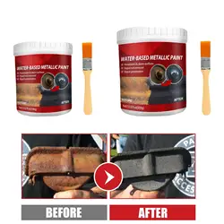 Anti-rust paint for metal, Anti-rust paint for metal with brush, Anti-rust paint