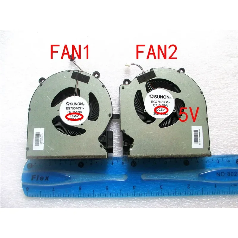 CPU Cooling Fan for HP Light and Shadow Wizard 7 TPN-Q263 16-D Graphics Card