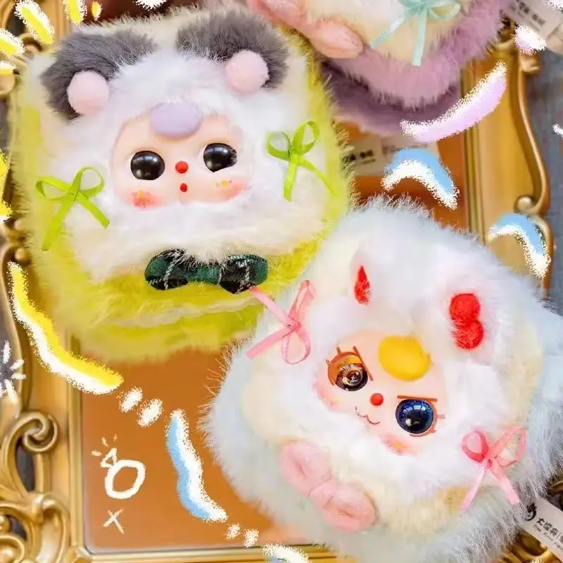 Babythree Pluszowe Pudełko na Biżuterię Seria Blind Box Modna Zabawka Ozdoba na Biurko Śliczne Kreskówkowe Pudełko do Przechowywania Prezent Niespodzianka dla Dziewczynki na Święta