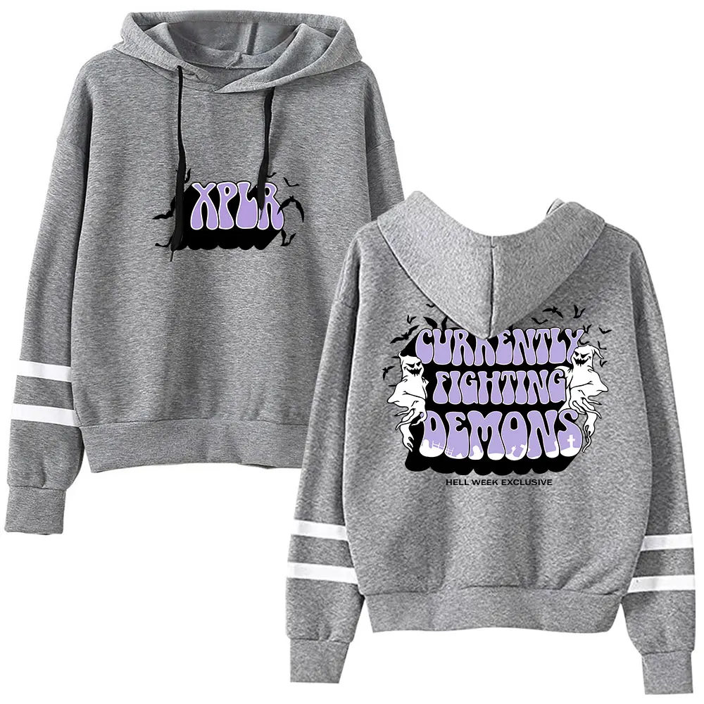 Sam and Colby XPLR Fighting Demons HW Vintage 90s Merch Pullover Hoodie Merch Fashion Hoodie Fashion Sweatshirt Pullover