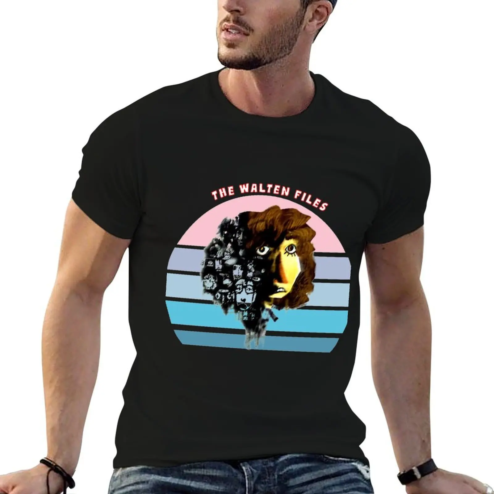 

walten files T-Shirt man t shirt graphic t shirts cotton 100% T-Shirt