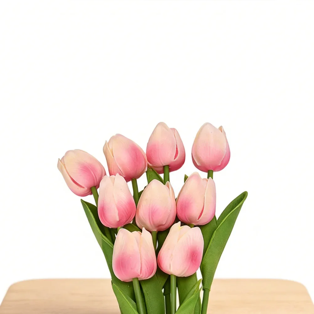 For Home Decor Faux Flower Artificial Tulip Realistic Artificial Flowers For Home Artificial Flowers Realistic Appearance