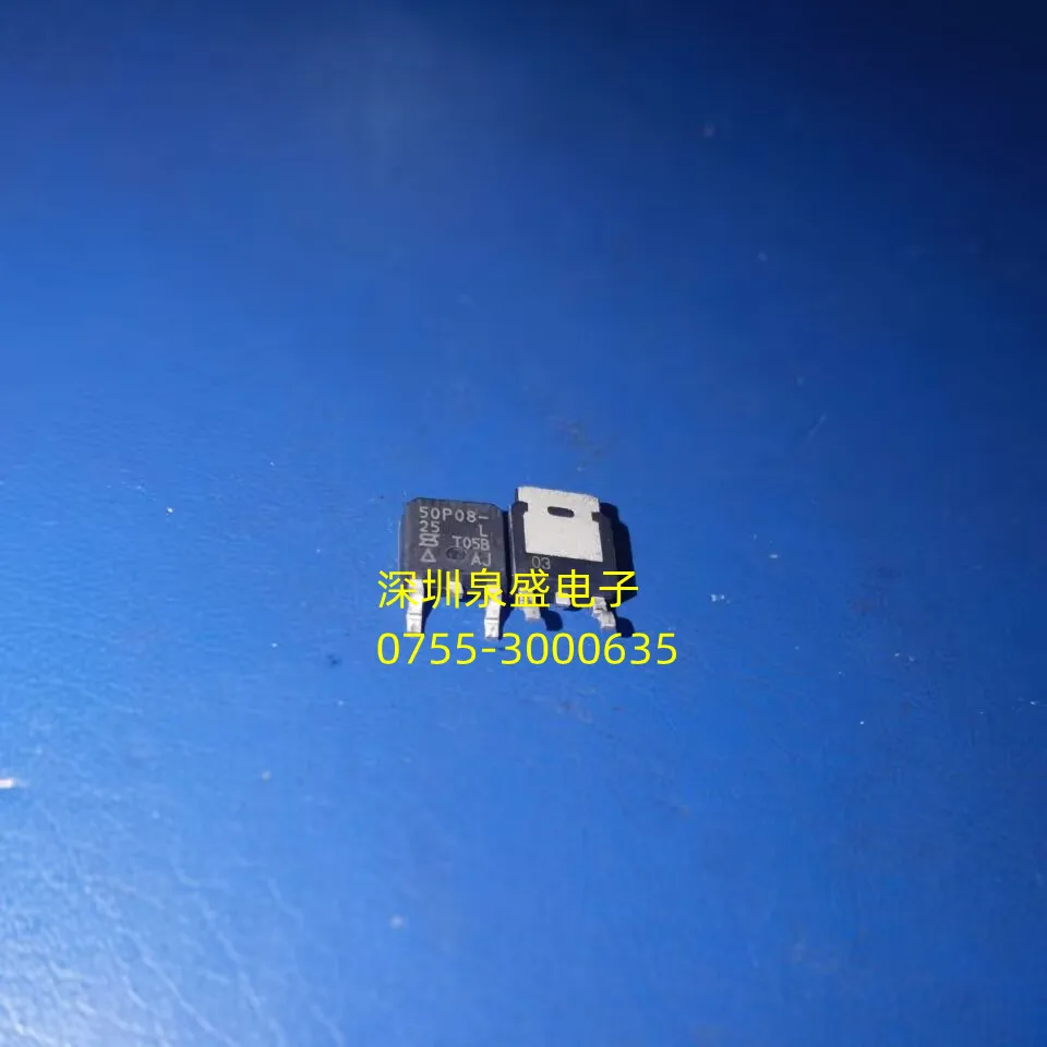 Новый SUD50P08-25L Шелковый экран 50P08-25 SMT TO-252