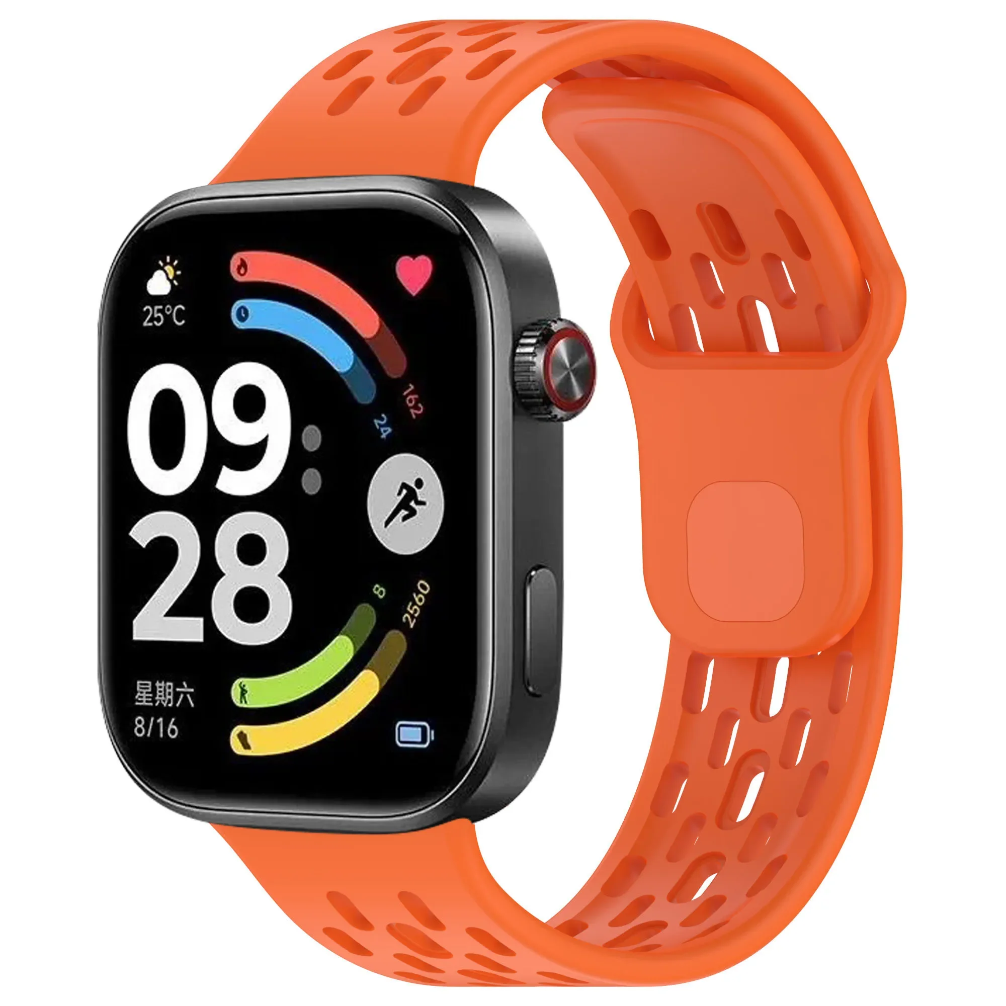 Silikonarmband für Redmi Watch 6 Active 6 Lite 6 5 4 Sportliches Komfortables Armband für Xiaomi Mi Band 10 Pro 9 Pro 8 Pro – Detail 10