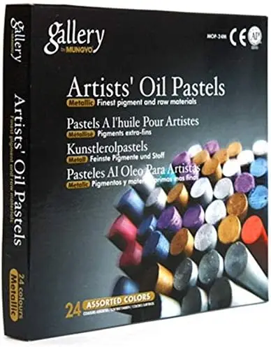 24 Metallic Oil Pas…
