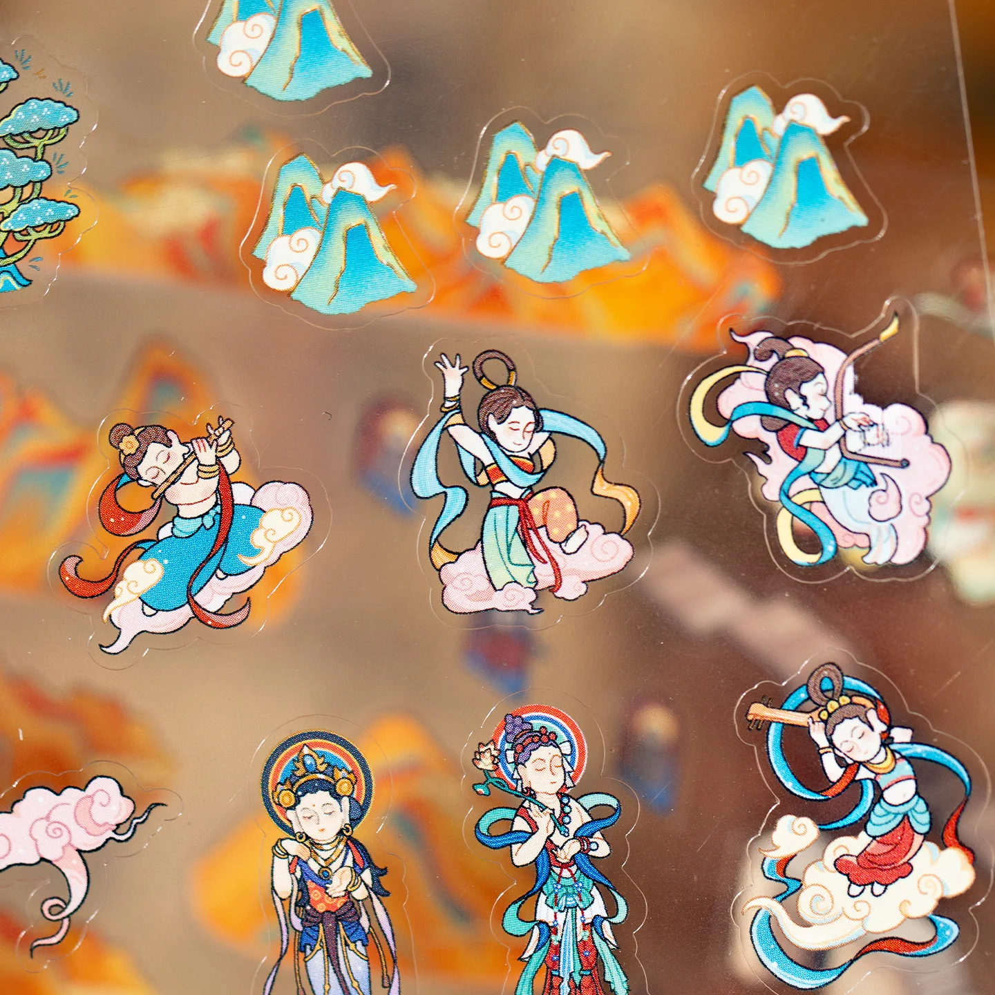 Mr.Paper City Theme PET Miniature Diorama Adesivi 3D Paesaggio Scenario Decalcomania per Ufficiale Scrapbook Cultural Creativo Stazionario