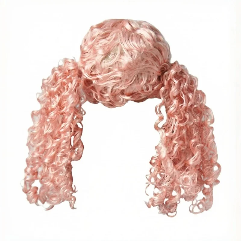 Jusuns JD741 1/6 1/4 1/3 Twins Long Curling Soft Synthetic Mohair BJD Wigs YOSD MSD SD DOD QBaby Blythes Doll Accessories