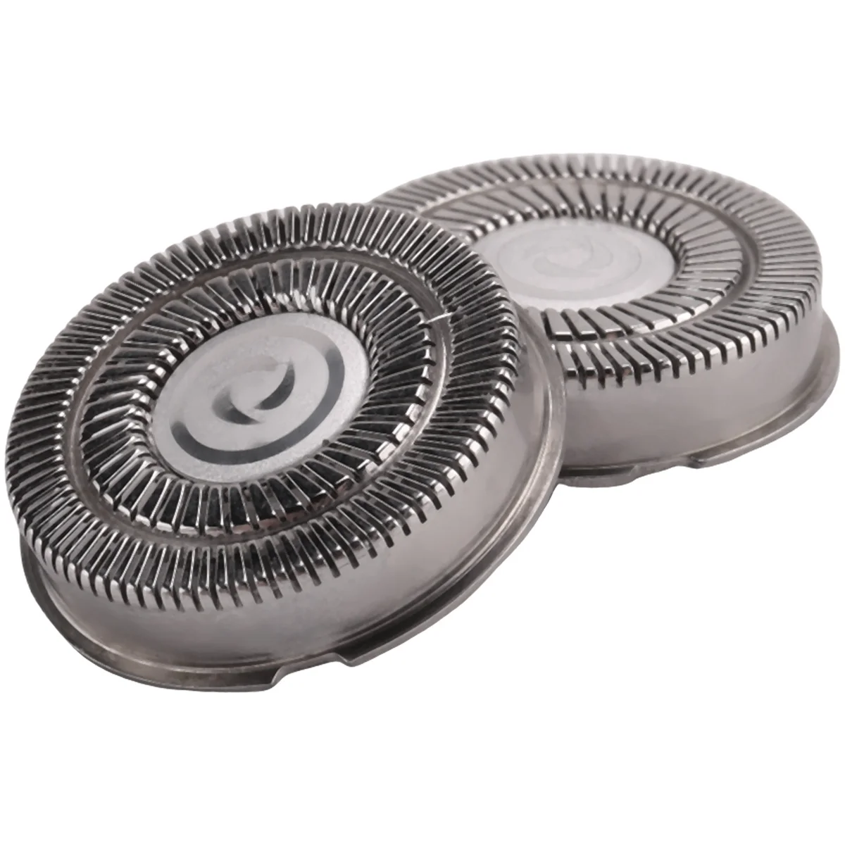 Lâmina de barbear elétrica, 9 peças, para flyco razor fr8, cabeça de barbeador, anel duplo, acessórios de substituição