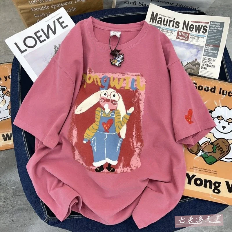 

Женские футболки с коротким рукавом, хлопковые кружевные женские удобные свободные посадки для отпуска, романтические, стильные, с цветочным принтом, летние, французские, повседневные