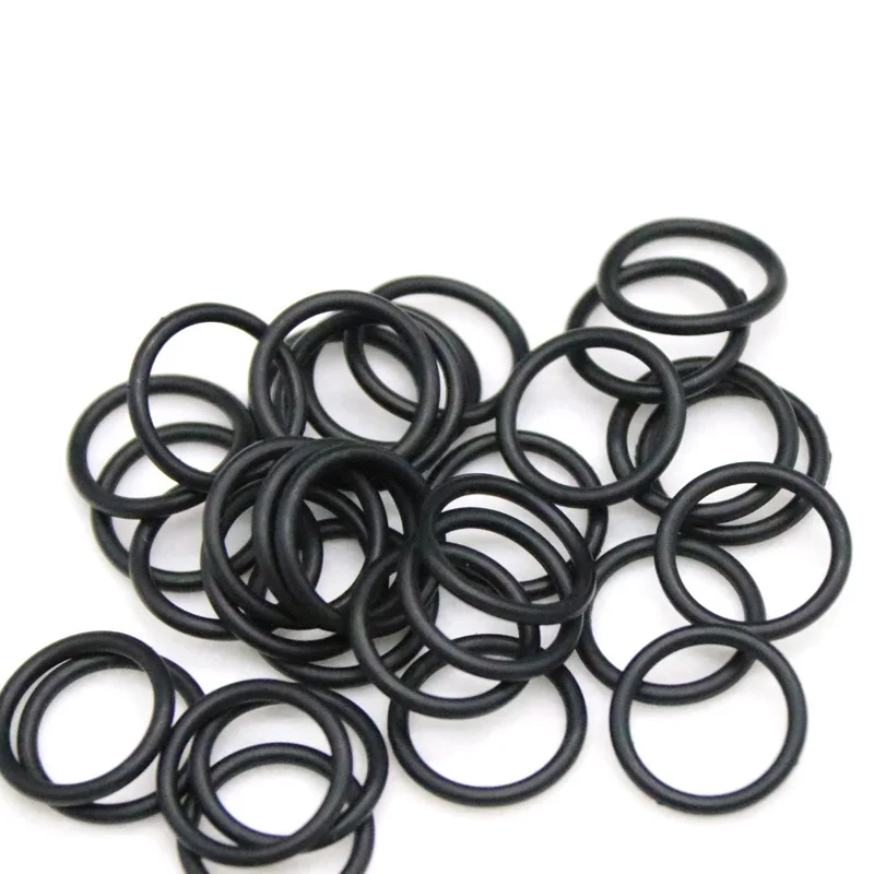 Cs 1/1.5/2/3mm Od 3~80mm Black Rubber Silicone O Ring Seal Gasket Washer Nbr O-ring Oil Resist Band Sealing Ring