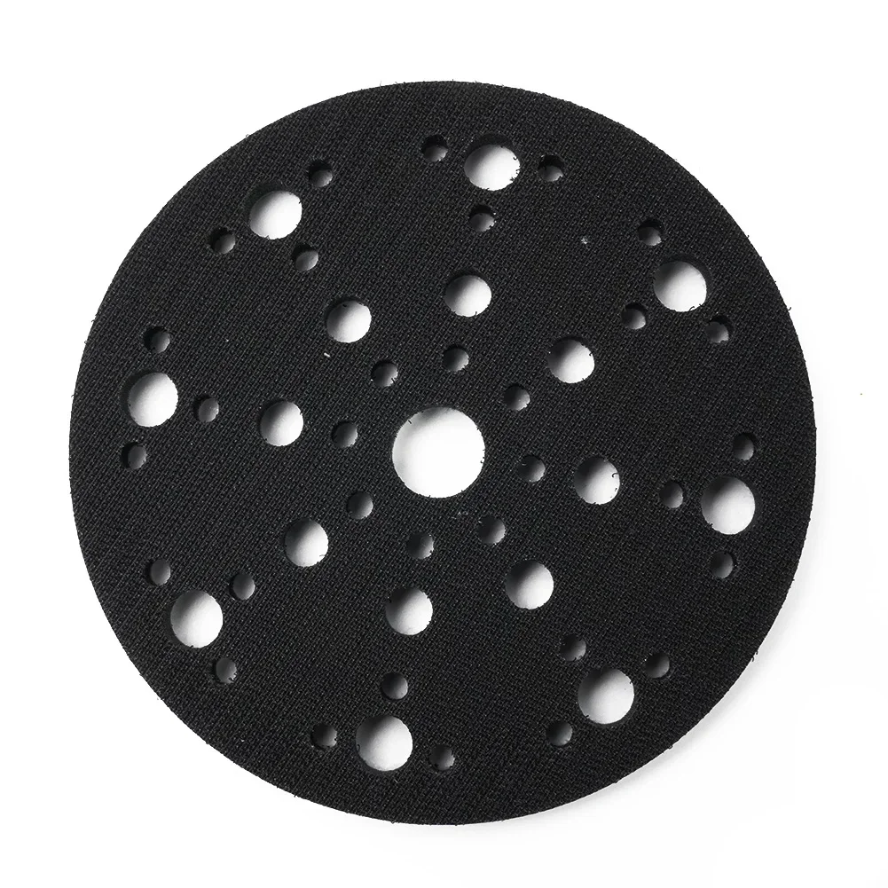 

6 Inch 150mm 48 Holes Soft Sponge Interface Pads For Sander Backing Pad Buffer Sanding Pads Hook&Loop Sanding Discs