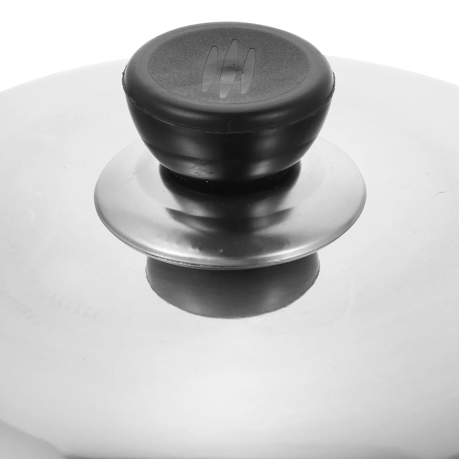 

Stainless Steel Round Pot Lid Anti-Scald Cover High-Quality Kitchen Cooking Accessory Multi-Function Household Pan Cover