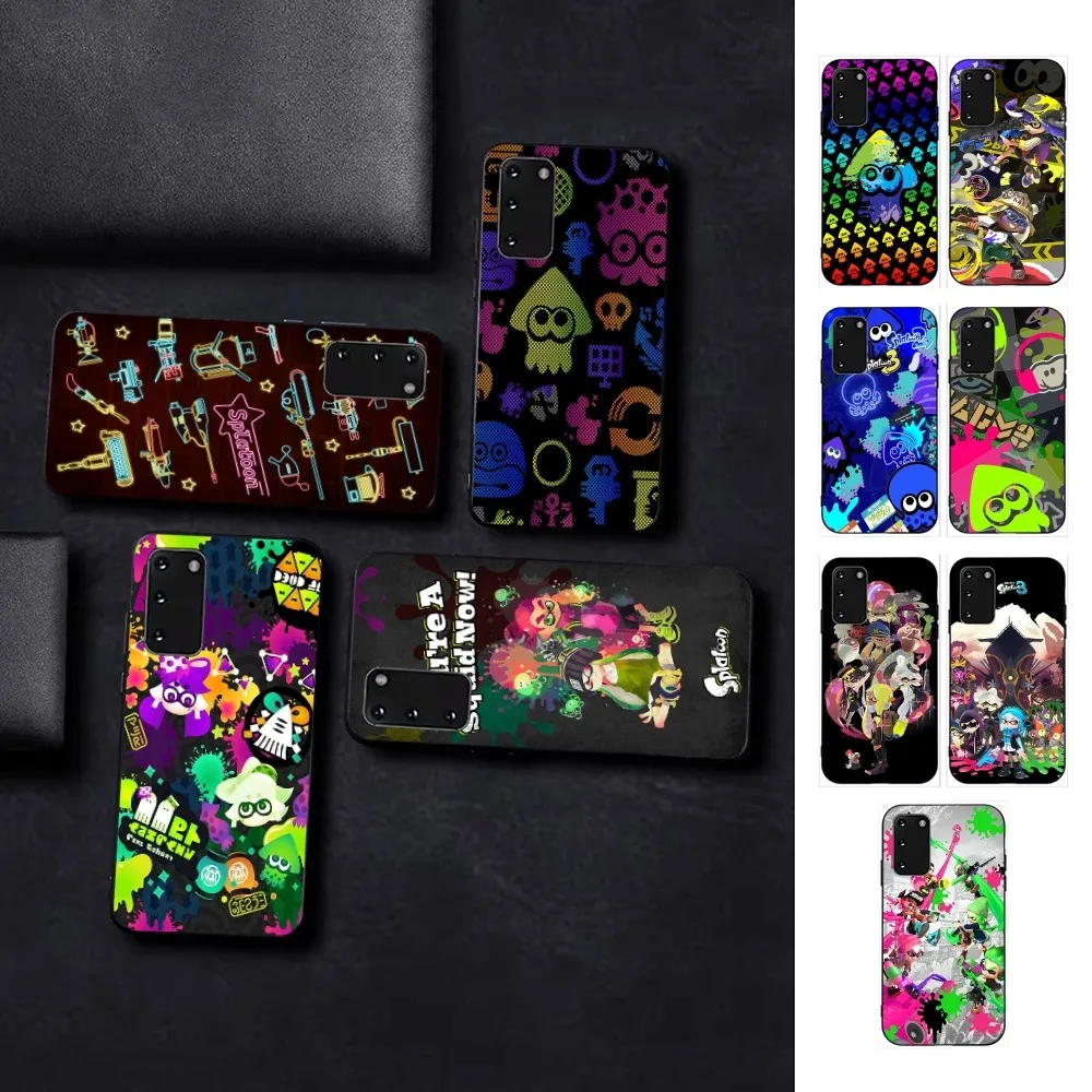 

S-Splatoon Game Phone Case For Samsung S 9 10 20 21 22 23 30 23 24 plus lite Ultra FE S10lite Fundas