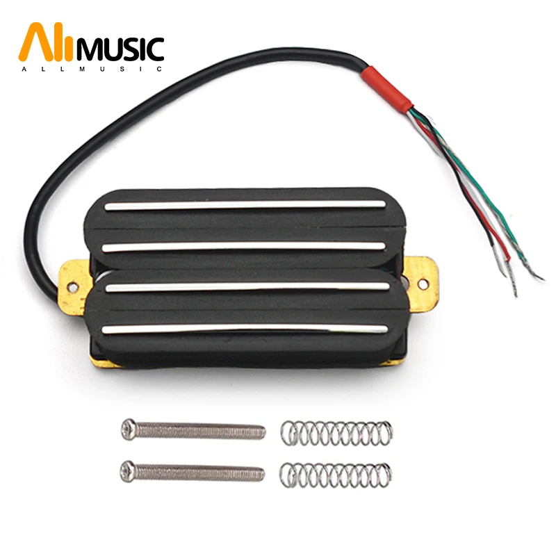 Four Coil Pickup High Output-18K Coil Spliting Ceramic Heavy Metal Track Type Pickup