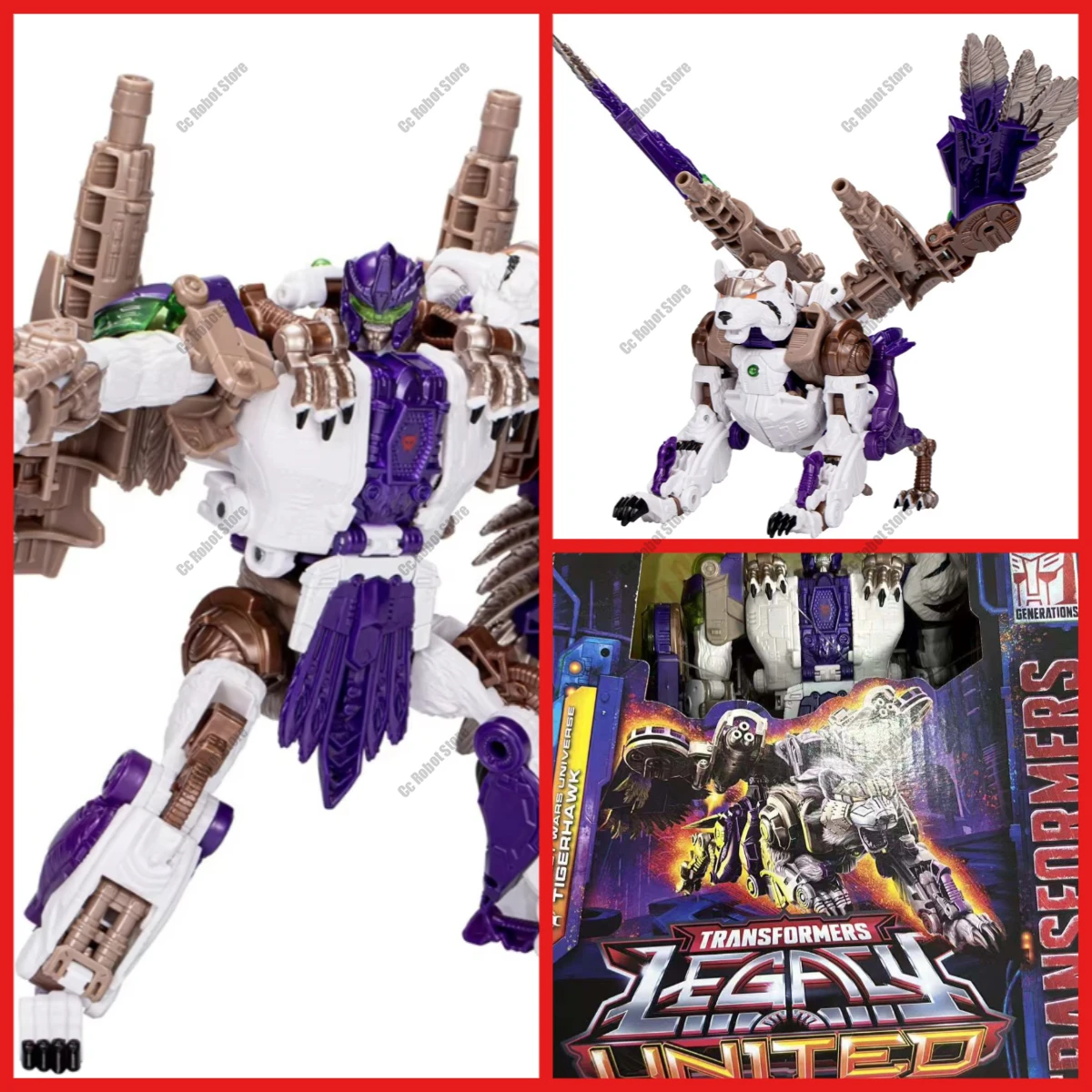 

[В наличии] Популярные игрушки-популярные модели Legendary United Leader L-Level Tiger Eagle Warrior Подарочная коллекция