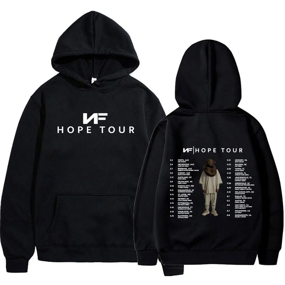 

Rapper Nf Hope Tour Concert Hoodies Men Women Fashion Hip Hop Long Sleeve Sweatshirts High Quality Vintage Oversized Pullovers