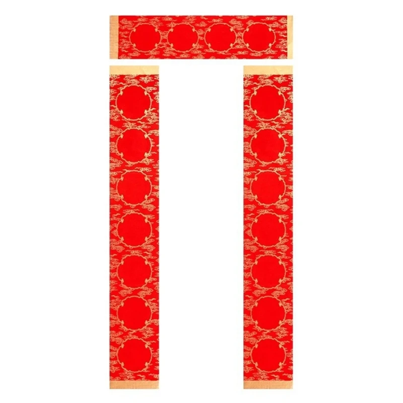 5 개/갑 붉은 캘리그라피 쌀 종이 빈 봄 축제 커플 종이 키트