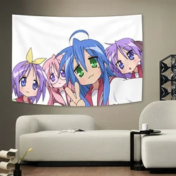 Anime Lucky Star Kawaii Izumi konica arazzo appeso a parete giappone Saitama decorazione della stanza giapponese sfondo panno