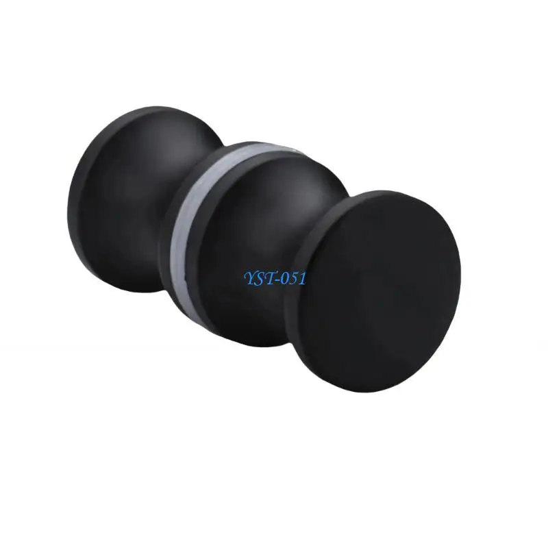 E15A Aluminum Alloy Door Handle Elegant Glass Door Handle Double Sided Pull Hardware
