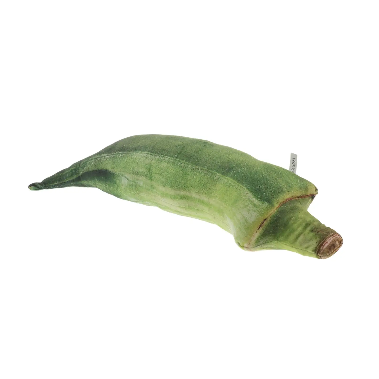 19.85 polegada realista okra travesseiro 3d forma de comida lance almofada macio recheado suporte para decoração casa feriado presente de natal ideia