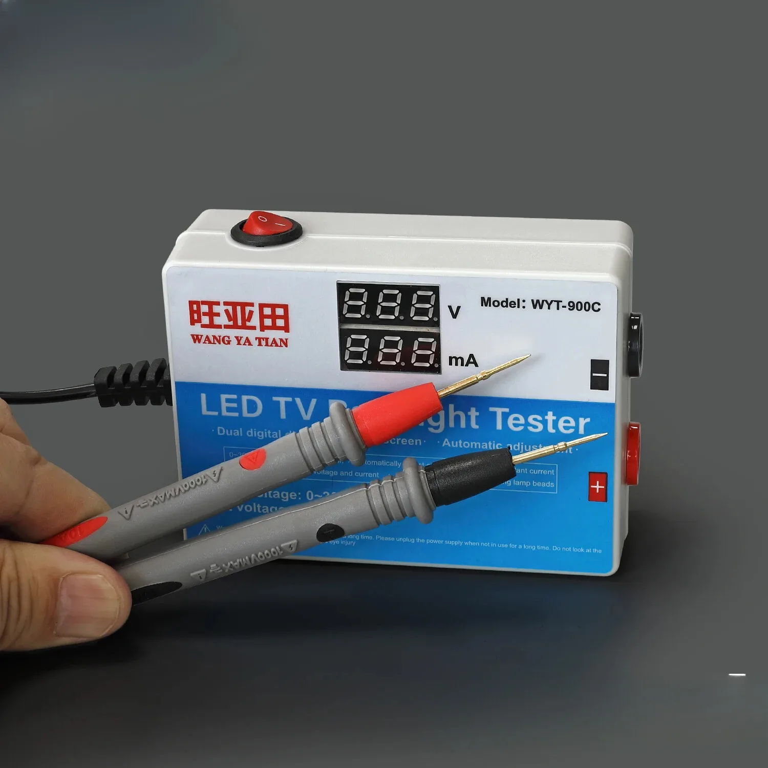 

Backlight Tester LED Strips Test Tool with Current Voltage Display Measurement