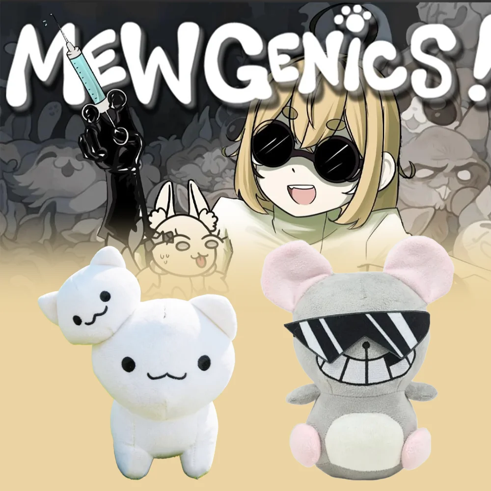 Kawaii Mewgenics Spiel-Zubehör Mewgenics Stacy Plüschtiere Mewgenics Spiel-Peripheriefiguren für Spielefans Kindergeburtstagsgeschenk