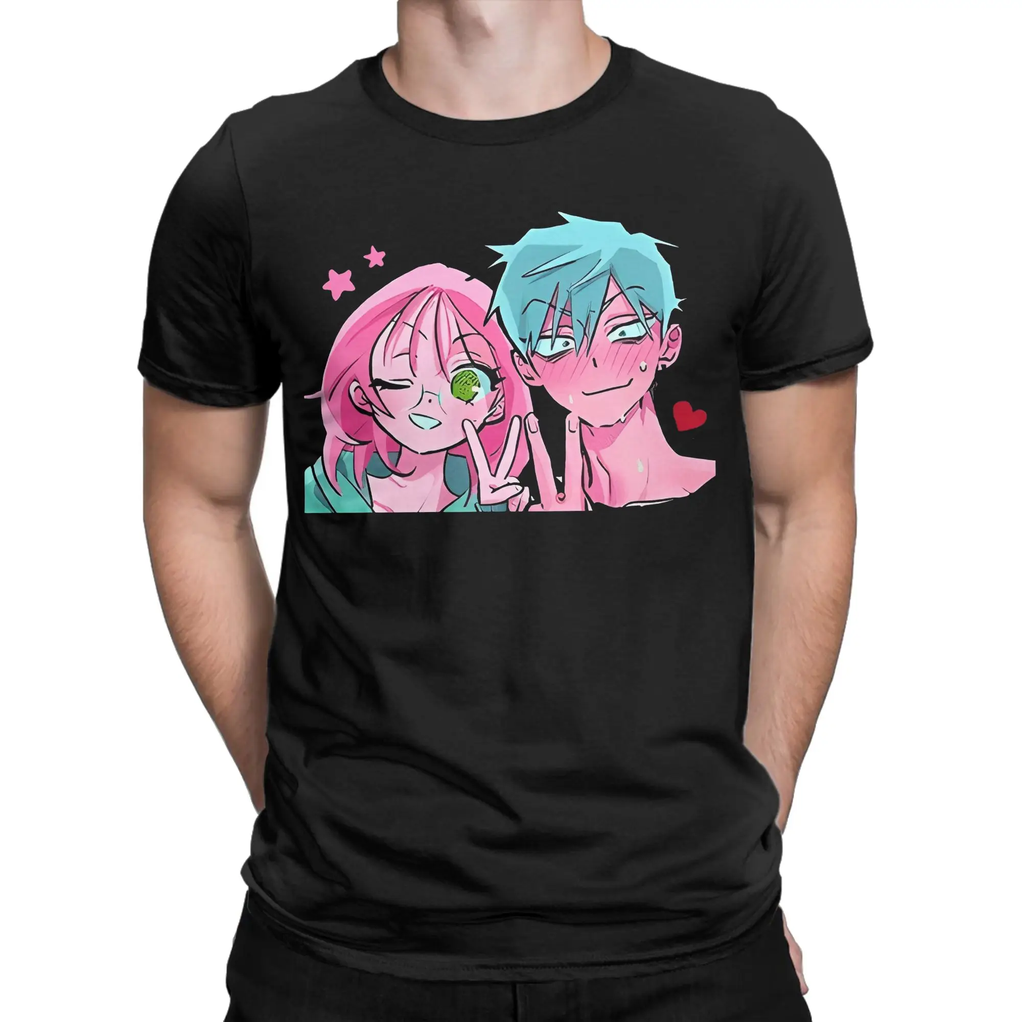 Alien Stage T-Shirts for Men Women Mizi Till Anime Funny Cotton Tees Crew Neck Short Sleeve T Shirt Gift Idea Clothing