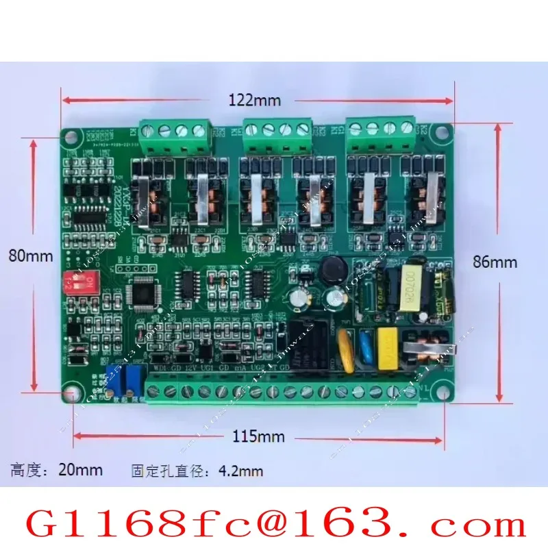 Three-phase SCR Trigger Board, Thyristor Phase Shift Voltage Regulation Control Board