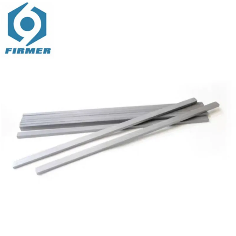 2mm Thicknesses 330mm Length YG8 YG6 Tungsten Carbide Bar Cemented Carbide Alloy Mold Flat Plate Blanks Stripe