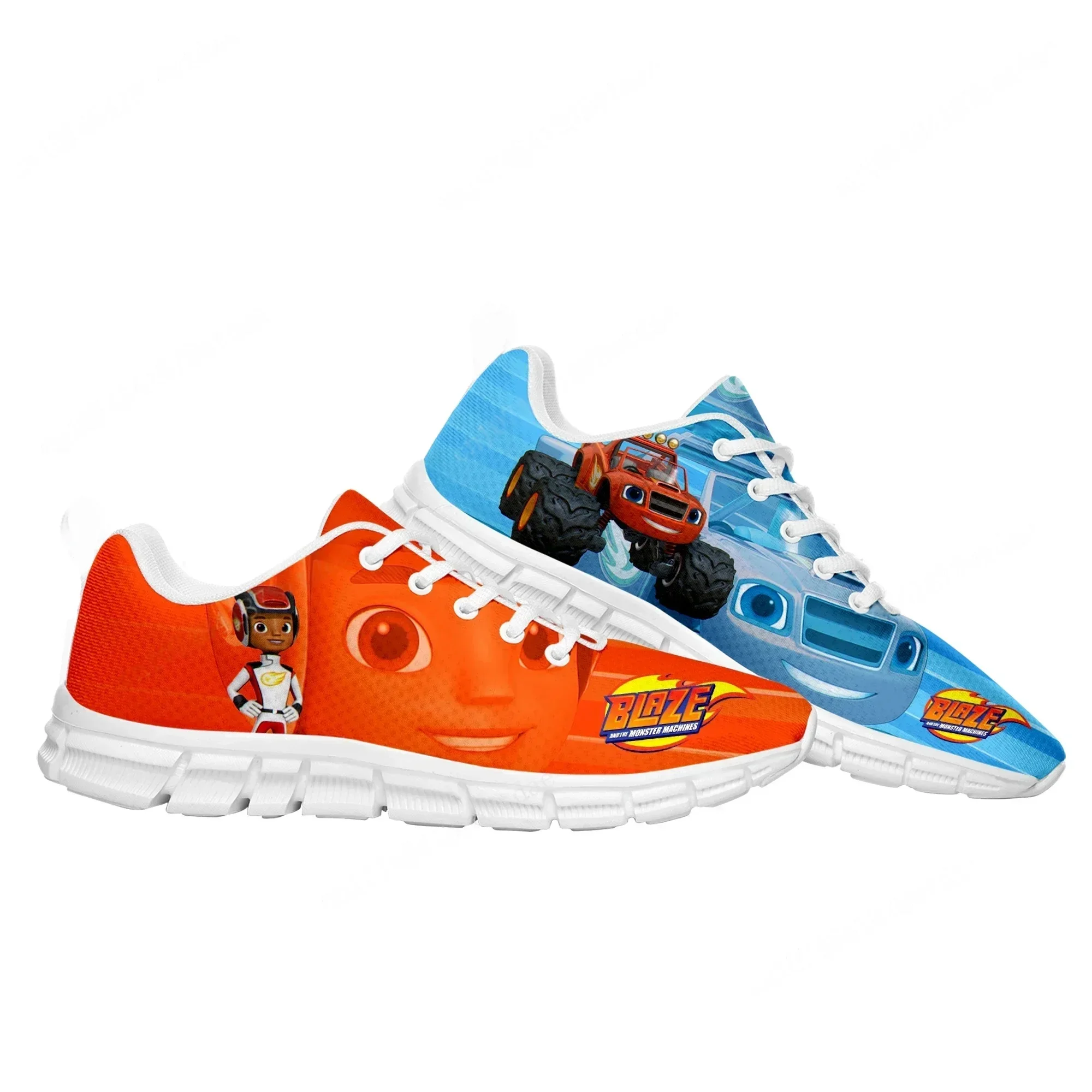 Zapatos deportivos Blaze And The Monster Machines para hombre, mujer y adolescente, zapatillas cómodas, zapatillas de manga de alta calidad, zapatos personalizados