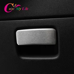 Main Driver Pilot Glove Box Handle Cover for Volkswagen VW Golf 7 MK7 7.5 MK7.5 2013 - 2019 Stainless Steel Car Stickers