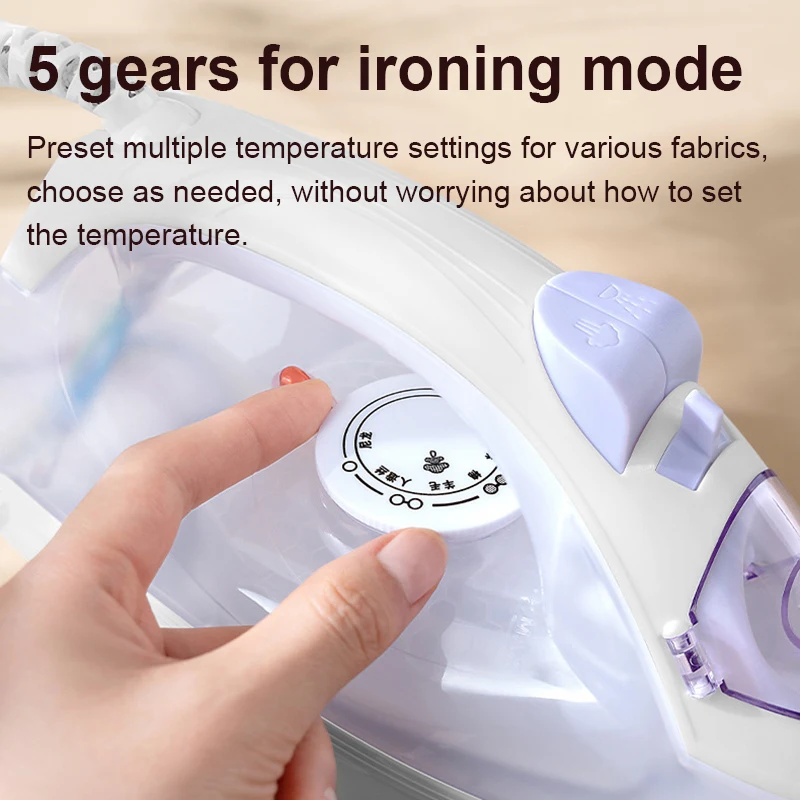 DMWD 110V/220V Handheld Garment Steamer Electric Clothes Steam Ironing Machine Mini Portable Travel Cloth Fabric Cleaning Brush