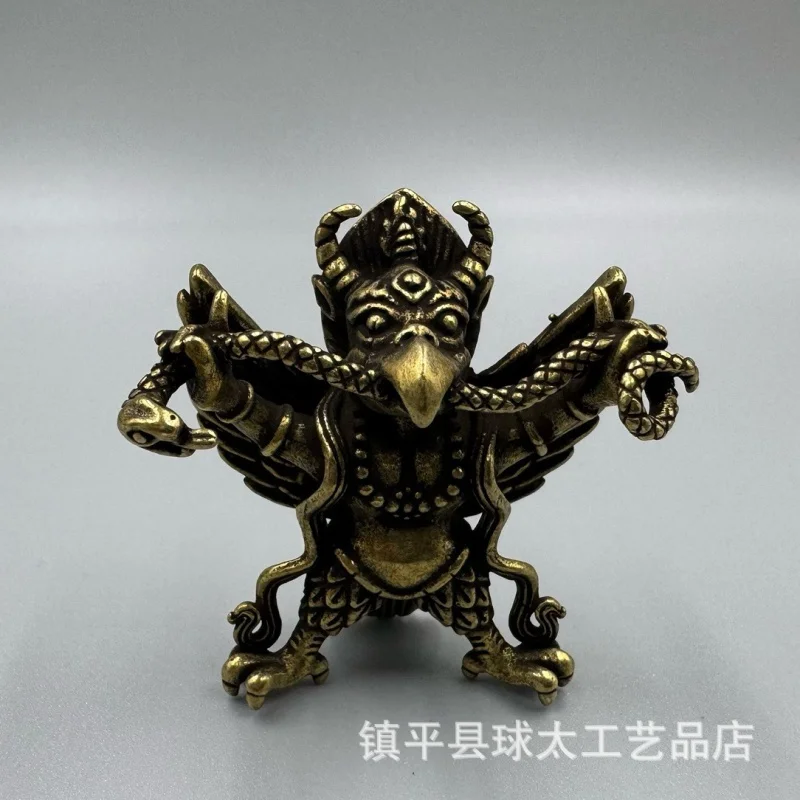 Brass Large Hawk Redpoll Ornaments Tibetan Dapeng Bird Hanging Piece Pendant