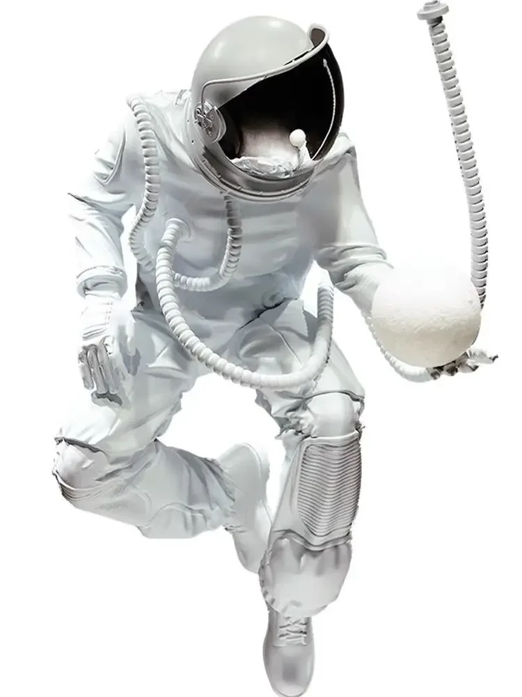 Creative Home Decor Astronaut StatueResin Ornament Interior Figurines Hotel Exhibition Hall Hanging Pendant Furnitures Sculpture